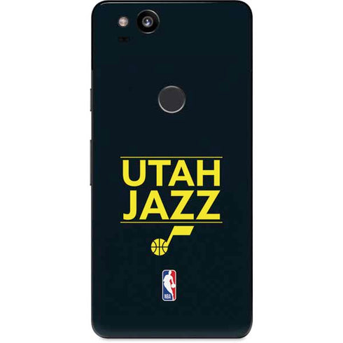 NBA Utah Jazz Standard - Black Google Pixel 2 Skin